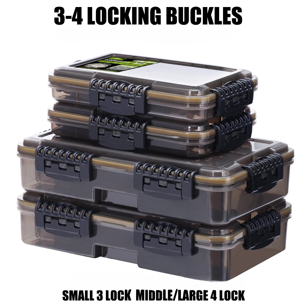 Samolla New Waterproof King Lure Lure Fake Lure Storage Box Fishing Parts Box Fishing Tackle Box image 3