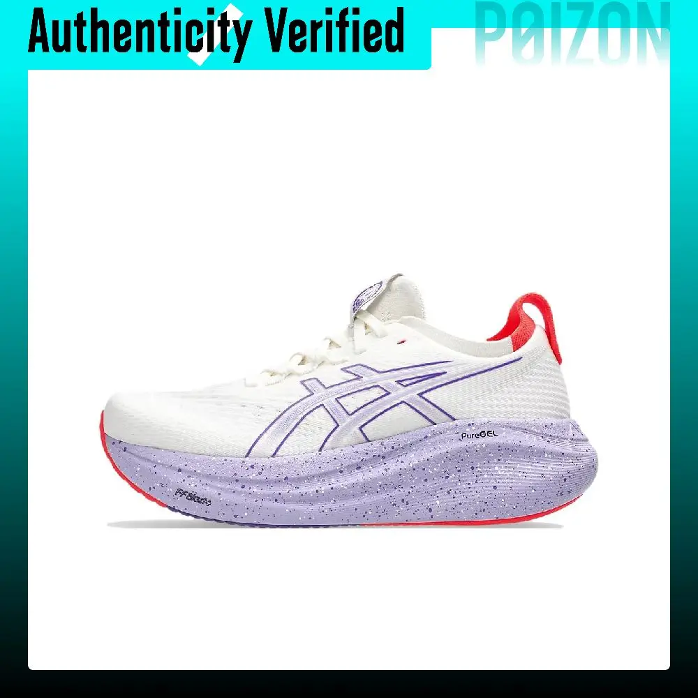 ASICS GEL Nimbus 27 Breathable FFBLAST+Technology , Track & Field Competition Running Shoes Women's White 1012B913-500