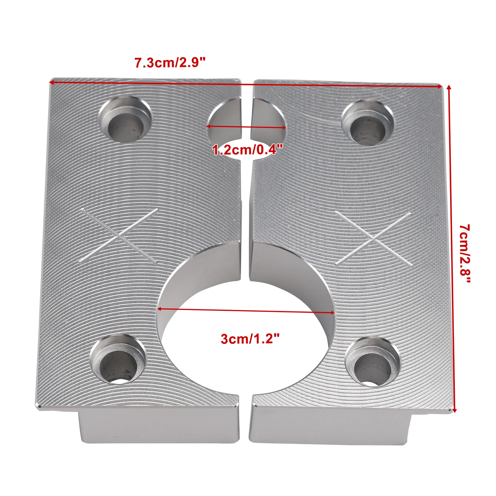 Areyourshop Fox Float X Rear Shock Rebuild Vise Clamp: 803-00-208 Reservoir Body & Shaft Clamp, Suspension Service Tool