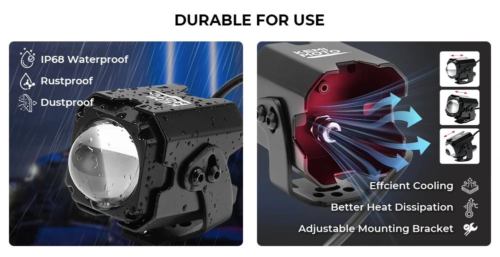 UTV ATV LED-Peitschenlichter ohne Peitsche, passend für 1,5''-2'' Überrollbügel, kompatibel mit Polaris RZR, für CFMOTO Zforce, für Can-Am Maverick X3 – Detail 6