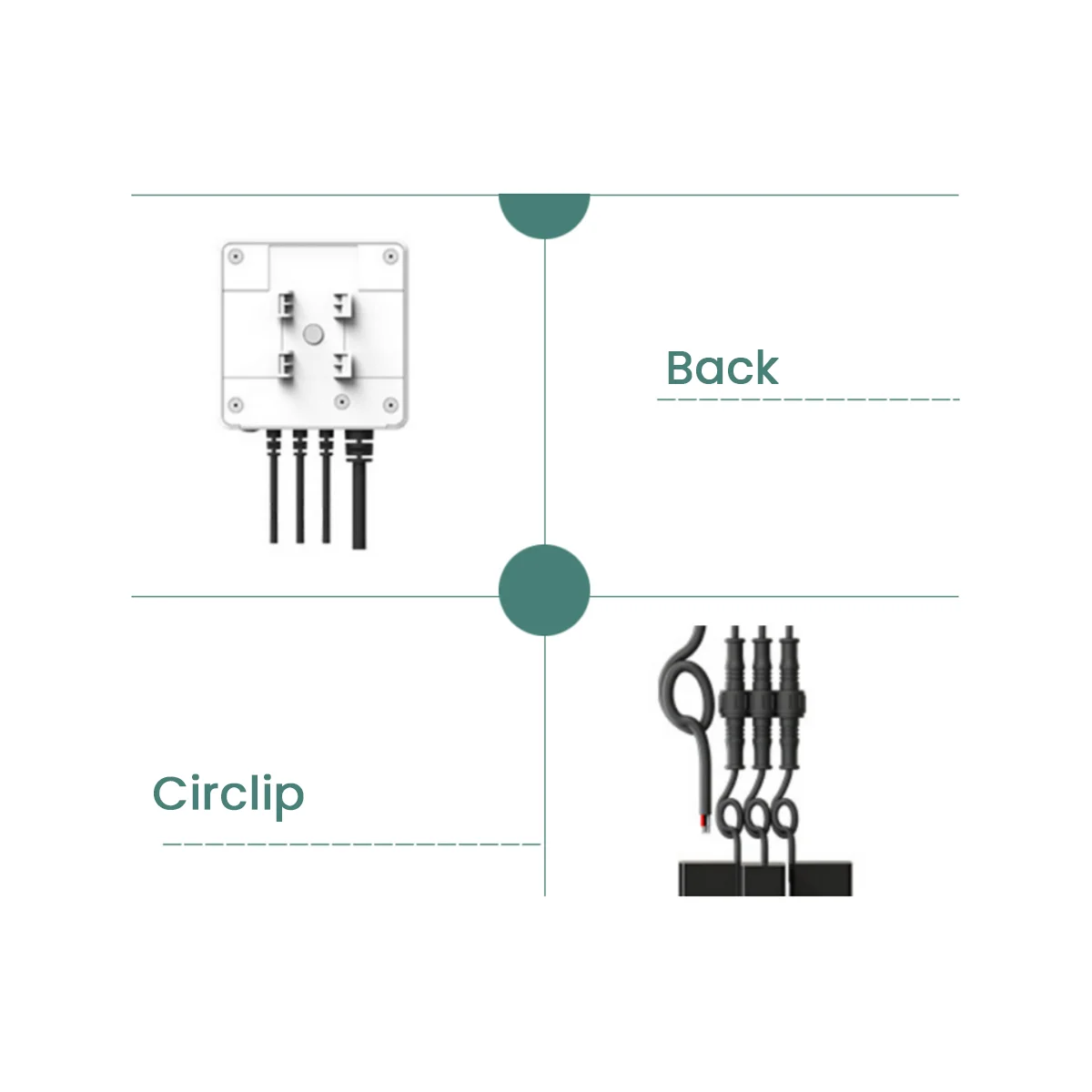 80A Tuya 3 Phase WiFi Energy KWH Meter Power Clamp Current Transformer App Monitor