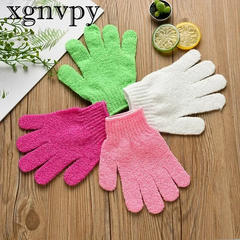 xgnvpy Bath Peeling Exfoliating Mitt Glove Shower Scrub Resistance Body Massage Sponge Wash