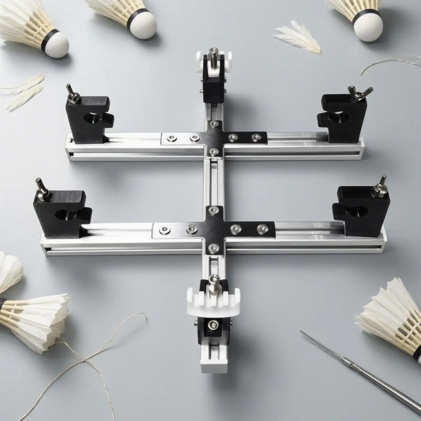 Manual Stringing Stand Sturdy Badminton Racket Frame Holder Stable for Workshop