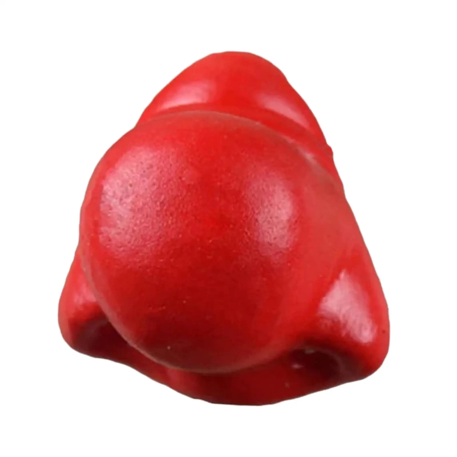 Red Clown Nose for Costume Decor, Cosplay Nose Prop for Holiday Masquerade