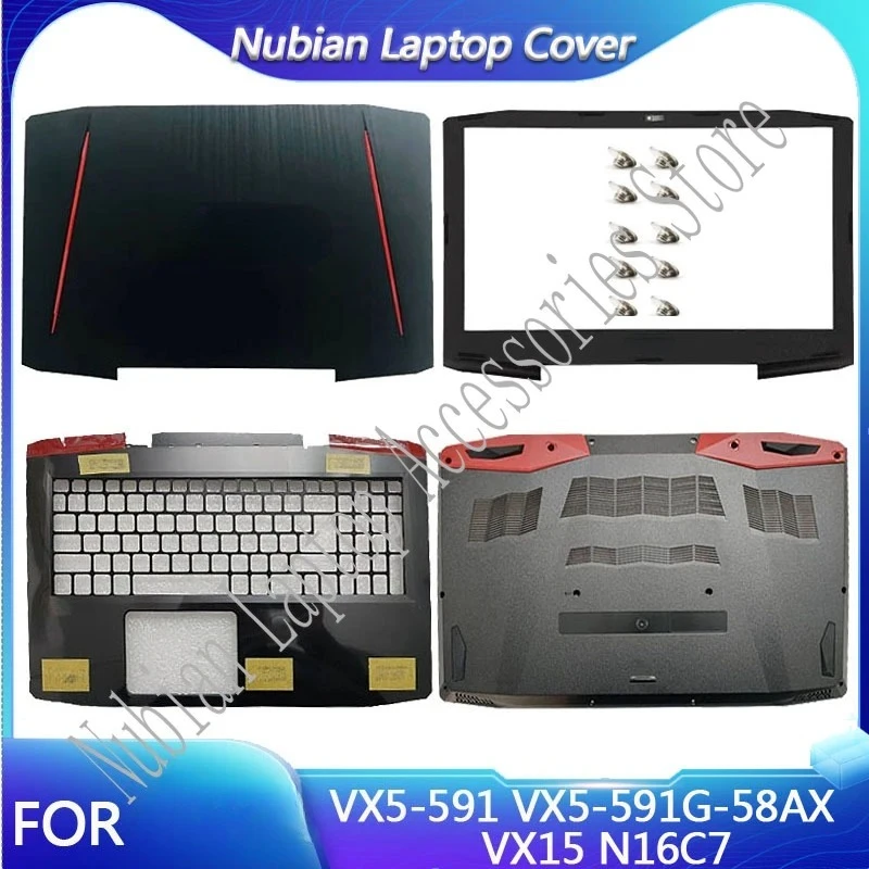 

New FOR VX5-591 VX5-591G-58AX VX15 N16C7 Laptop LCD Back Cover/Front Bezel/Palm Cushion/Bottom Cover