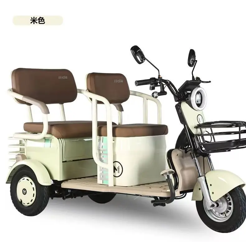 

V8 High Quality Electric Bike 500W Comfortable Lithium Battery Popular 60V 3 Wheel Electric Scooter For Sale - Passenger Cargo