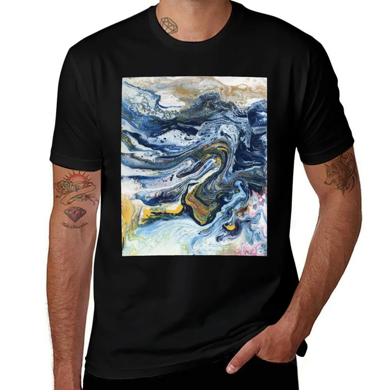 

Ebb T-Shirt men t shirt cotton 100% anime t shirts oversize man t shirts for men T-shirt