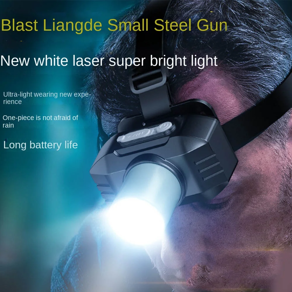 

Strong Light Zoom Headlight Super Bright USB Rechargeable Head Mounted Flashlight Waterproof 3 Light Modes Led Headlamp