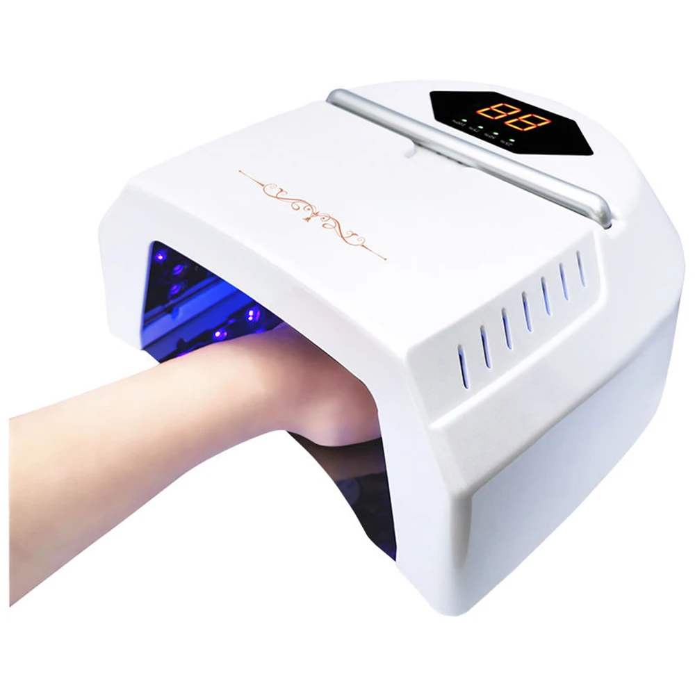 IBELIEVE New Model 72W Rechargeable UV Nail Lamp 45 LED Beads Professional Wireless Low Heat Nail Polish Curing Lamp