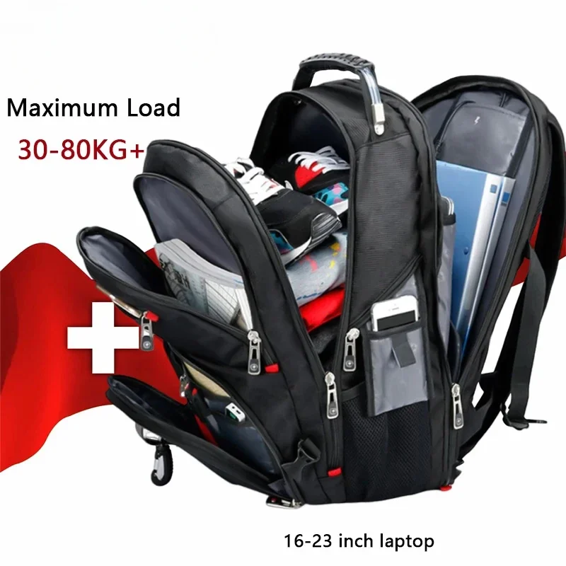 23 inch laptop backpack Anti-Theft 23L Black trolley pass Arctic Hunter B00544 Office Backpack,