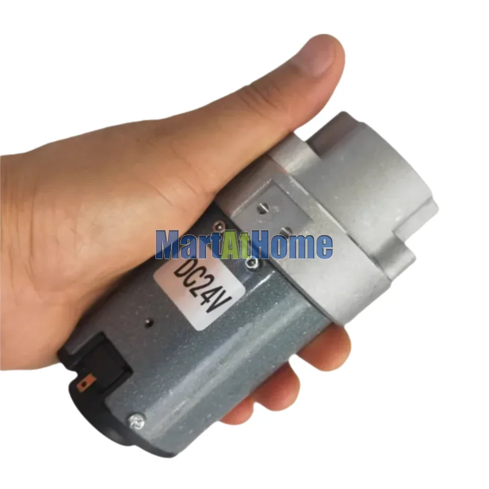 23W 12V Low Noise Gear Oil Pump Electric Maintenance Refueling Pumps Diesel Engine Oil Fuel Pump Oiler 2L/Mini 3M Max. 0.3MPa
