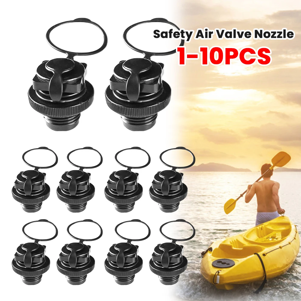 

2 шт. воздушный клапан, надувная лодка, спиральные воздушные заглушки, крышка сопла воздушного клапана, заглушка для каяка, плота, замена заглушки надувного матраса