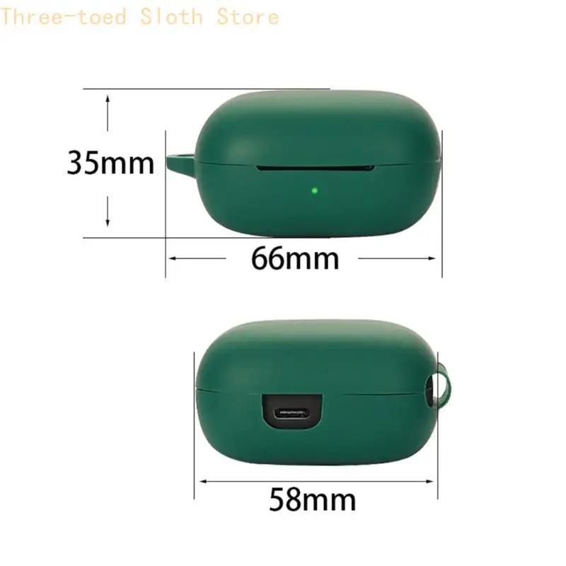 Weiche Tragetasche für QCY T13 ANC Headset, staubdicht, waschbar, Ladebox-Hülle E74A – Detail 6