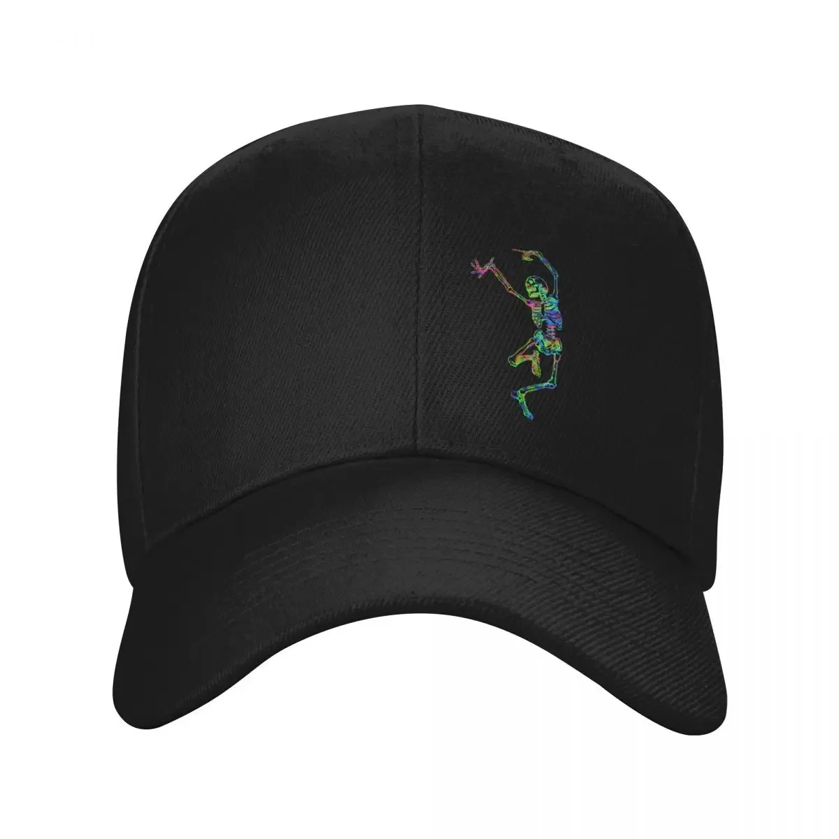 

Dance With PSYCH Death (on white) Baseball Cap Military Cap Man western Hat Women's Beach Visor Men's