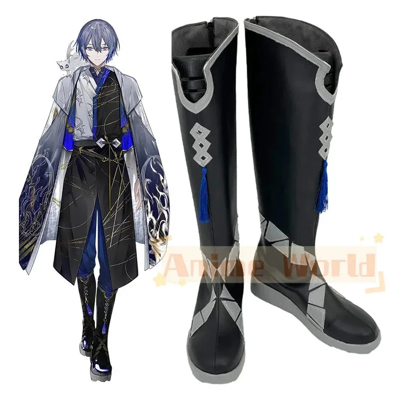2025 11 NIJISANJI Dytica Koyanagi Rou zapatos botas de Cosplay