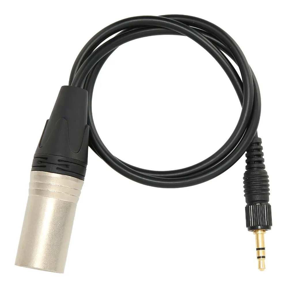 1/8inch TRS Male to 3pin XLR Male 3.5mm to 3pin XLR Cable Wireless Receiver Cable for SONY UWP V1 D11 D21 Receivers