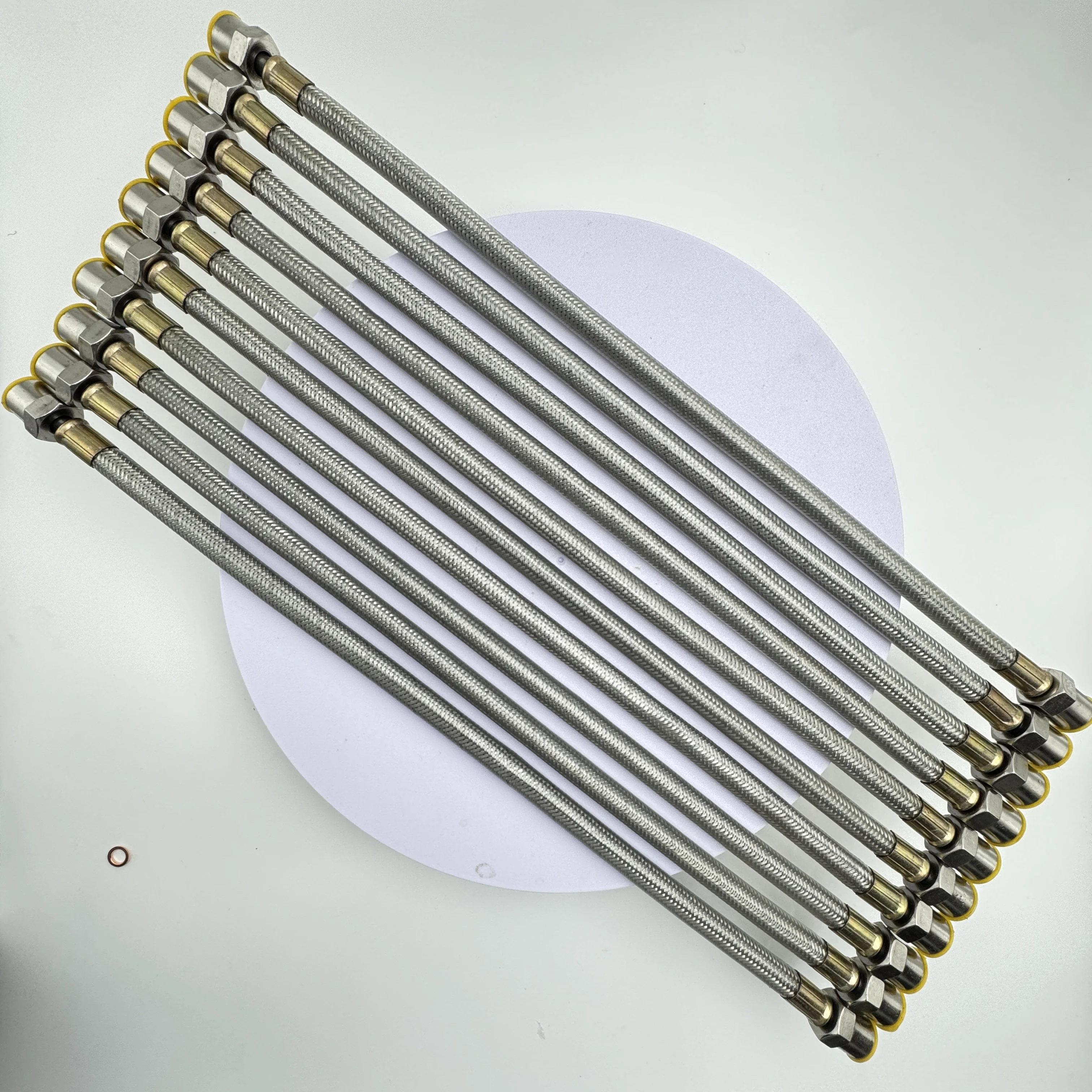 High pressure fuel pipe explosion-proof common rail hose made in Germany for diesel test bench