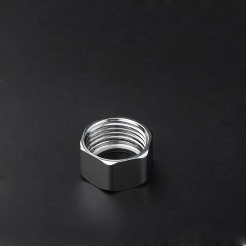 5pcs Stainless Steel Bellow Nuts Convert Jack Accessories For Natural Gas Screw Connections