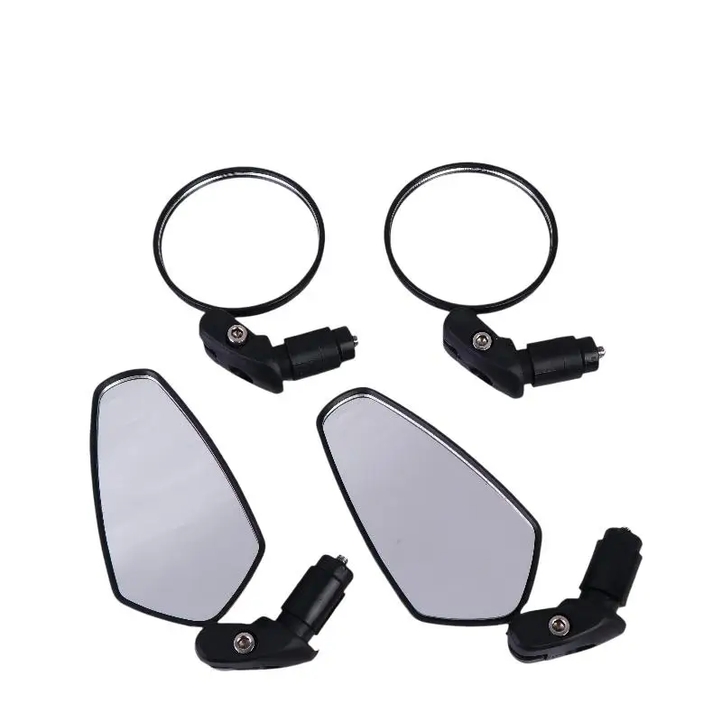 AliExpress NONE NEW 1/2Pcs  Rearview Handlebar Mirrors Rotatable For Mountain Road Bike Motorcycle Bendable Hose Adjustable Rearview Mirror