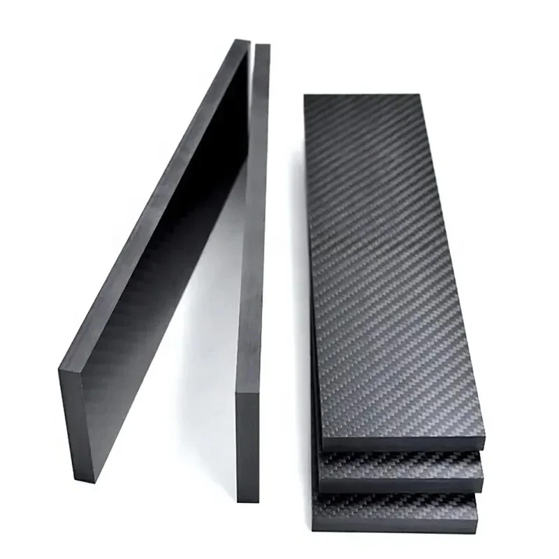 

1pcs Matte Finish 3K Twill Carbon Fiber Sheet CFRP Panel High Strength 0.2-6mm Thickness Customizable Flat Board