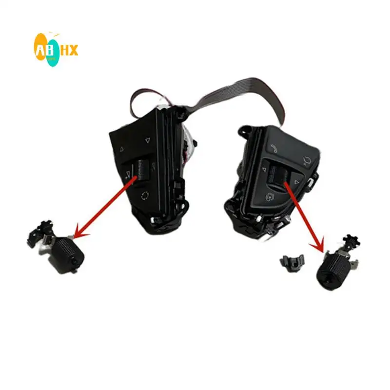 

ABHX-Multi-Functional Steering Wheel Switch Button Roller For Skoda Octavia 3 A7 RS Superb Fabia Mk3 Kodiaq Rapid Karoq Yeti