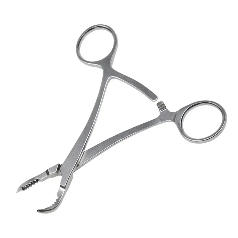 

Stainless Steel Curved Serrated Reduction Forceps Orthopedic Surgical Instrument pet