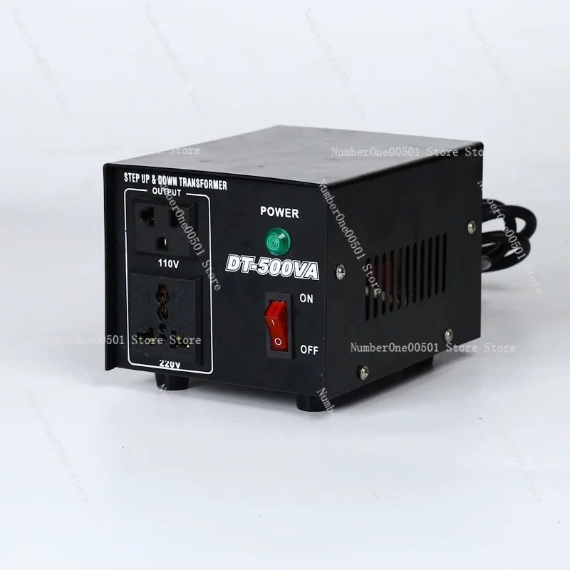 

DT-1000W Step Up Down Transformer 220V to 110V Voltage Converter 1000W Power Converter International Use