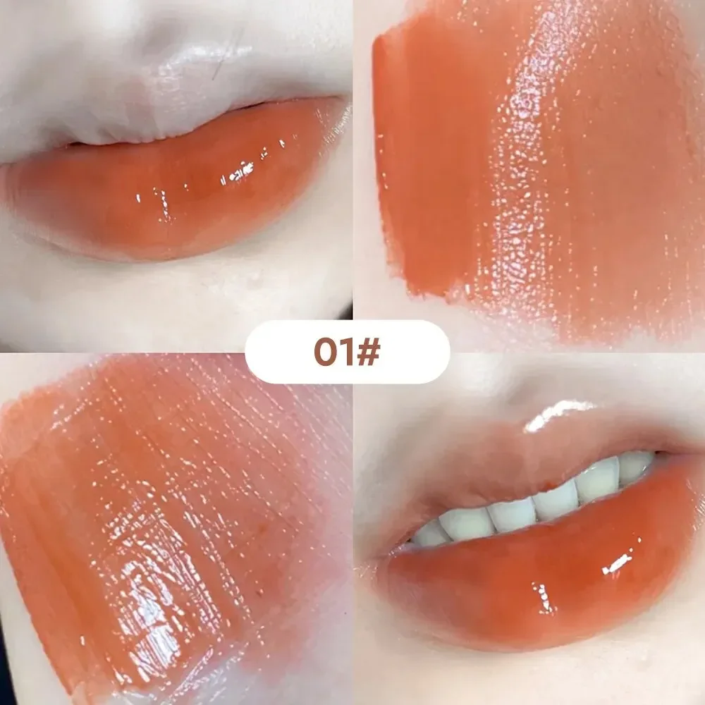 Jedwabista błyszcząca szminka Gege Bear Pump Lips Moisture Water Bomb Wygodny, ultra sheen, nieprzywierający balsam do ust Koreański makijaż