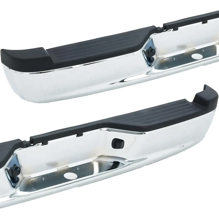 مجموعة المصد الخلفي متوافقة مع مركبات دودج داكوتا 20052011 رام داكوتا 2011 هيكل فولاذي متين مع كروم