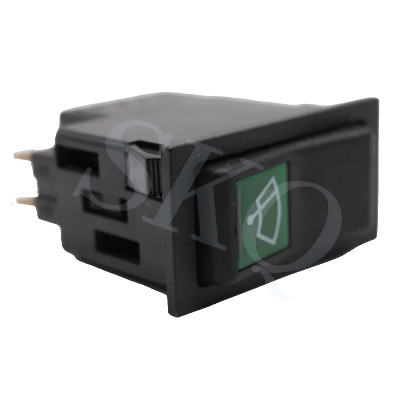 For Komatsu Pc200-5-6/hitachi Koshi Kobelco 200/dh220 Universal Wiper Switch Rocker Switch Excavator Accessories