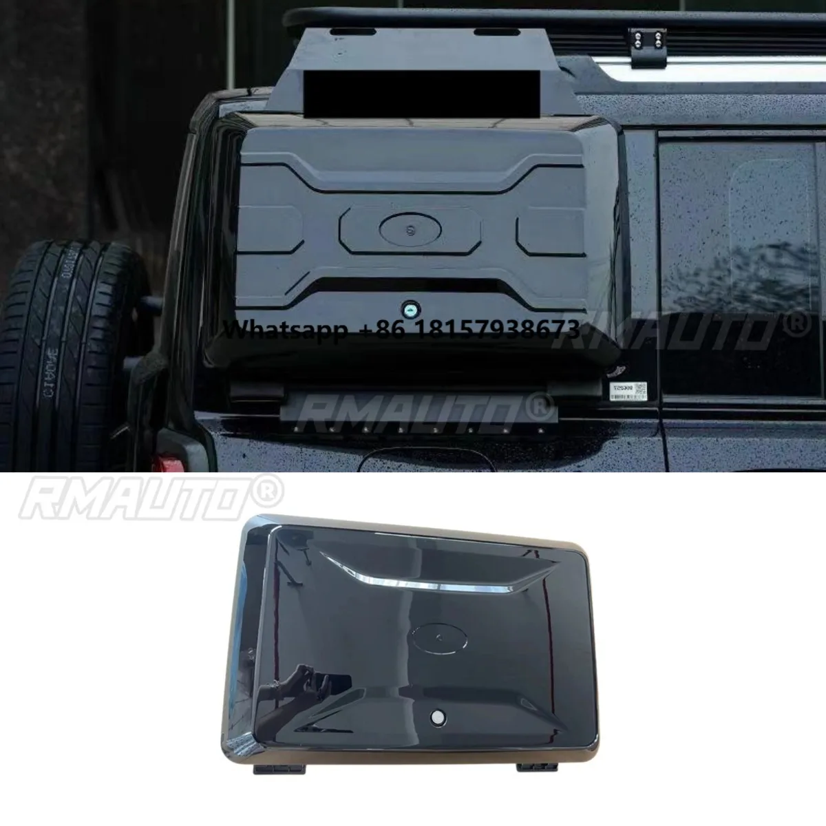 Sac à dos Mech pour escaliers d'escalade de voiture, couverture de pneu de secours, Modification de pédale pour Haval Raptors, accessoires de voiture