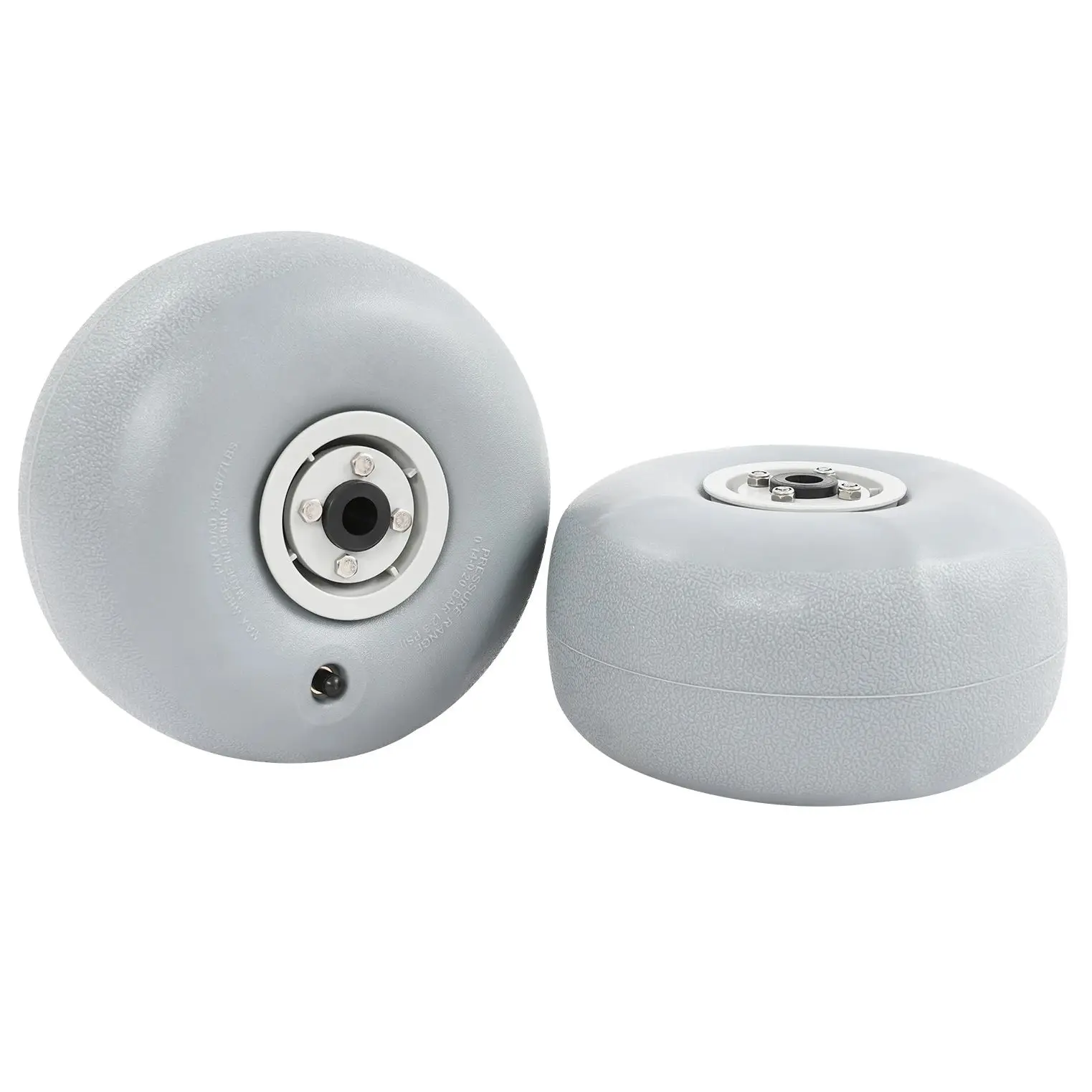 

2 шт., 9-дюймовые колеса для пляжных воздушных шаров для каяков, пляжных тележек, колеса для пляжной тележки, садовые тележки, диаметр монтажной части 16 мм/20 мм/22 мм