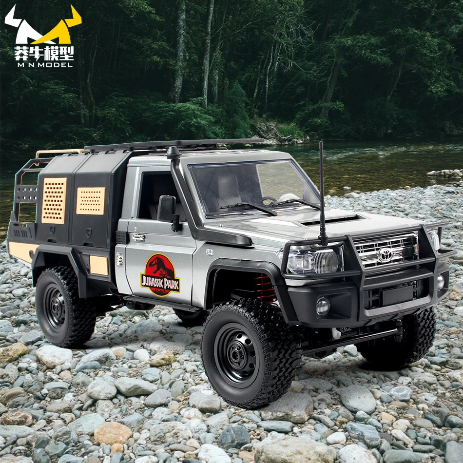 MN MODELO 1:12 4WD RC Wading Dinosaur Pickup Buceo Coche todoterreno Vehículo todo terreno Camión de escalada Rock Crawler Juguete para adultos