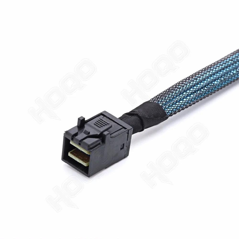 10PCS SAS SATA Cable SFF-8643 To 4 SFF-8482 Internal Mini SAS to 4*SFF8482 connector with 15pin Power Port Hard Drive Splitter