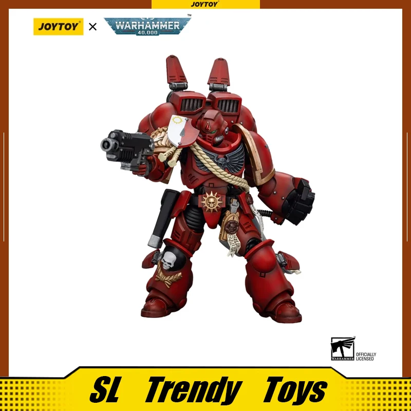 

JOYTOY 1/18 Action Figure 40K Blood Angels Commander Dante Jump Pack Intercessors Anime Toy