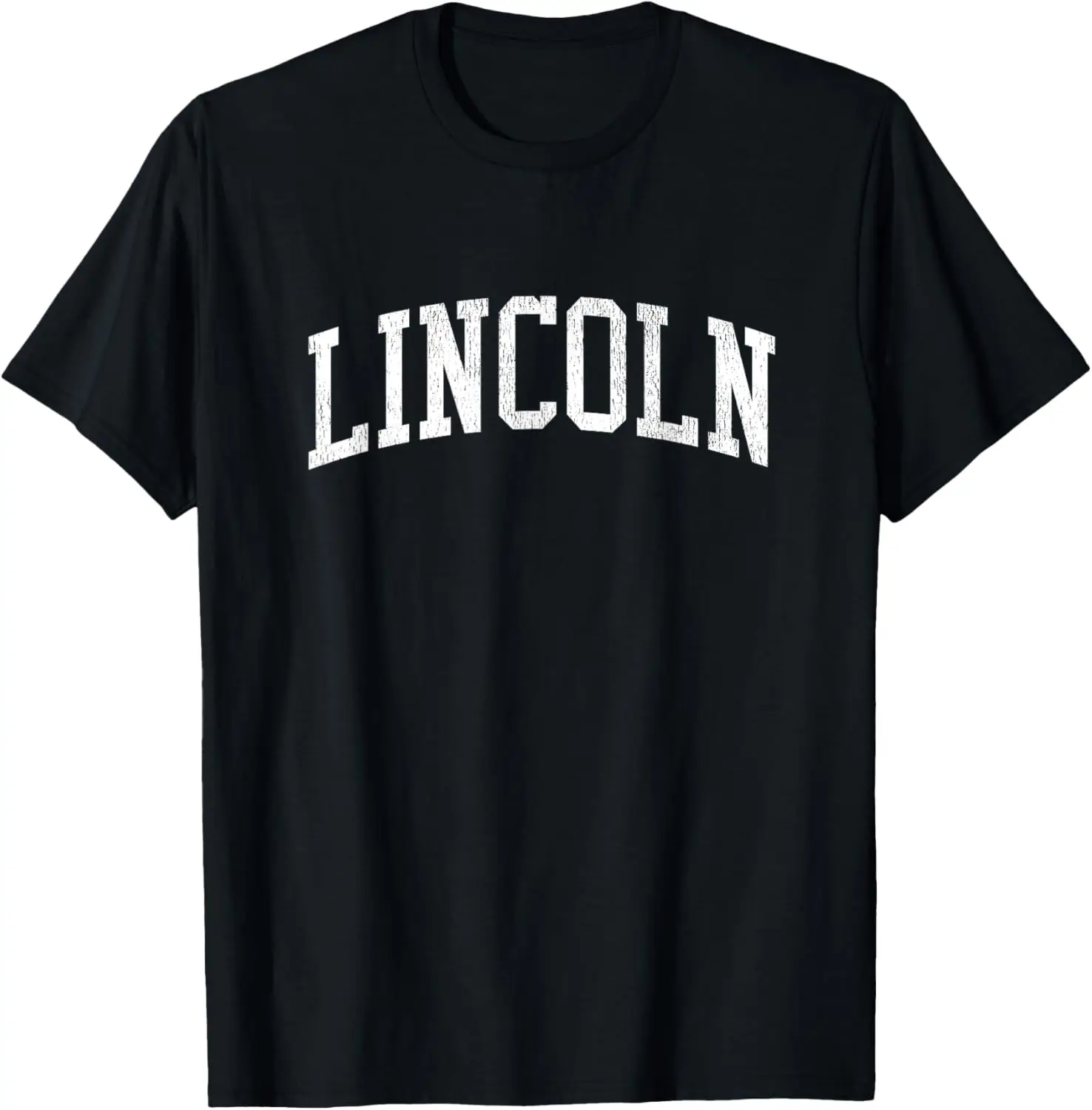 Lincoln CA Vintage Athletic Sports JS02 T-Shirt