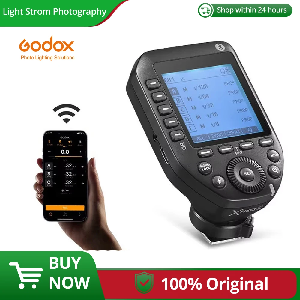 Godox 2,4G 1/8000S беспроводной триггер вспышки TTL HSS передатчик ЖК-экран XPRO II для камеры Leica Godox Speedlite XPROII-L/C/N/S Godox 2,4G 1/8000S беспроводной триггер вспышки TTL HSS передатчик ЖК-экран XPRO II для камеры Leica Godox Speedlite XPROII-L/C/N/S