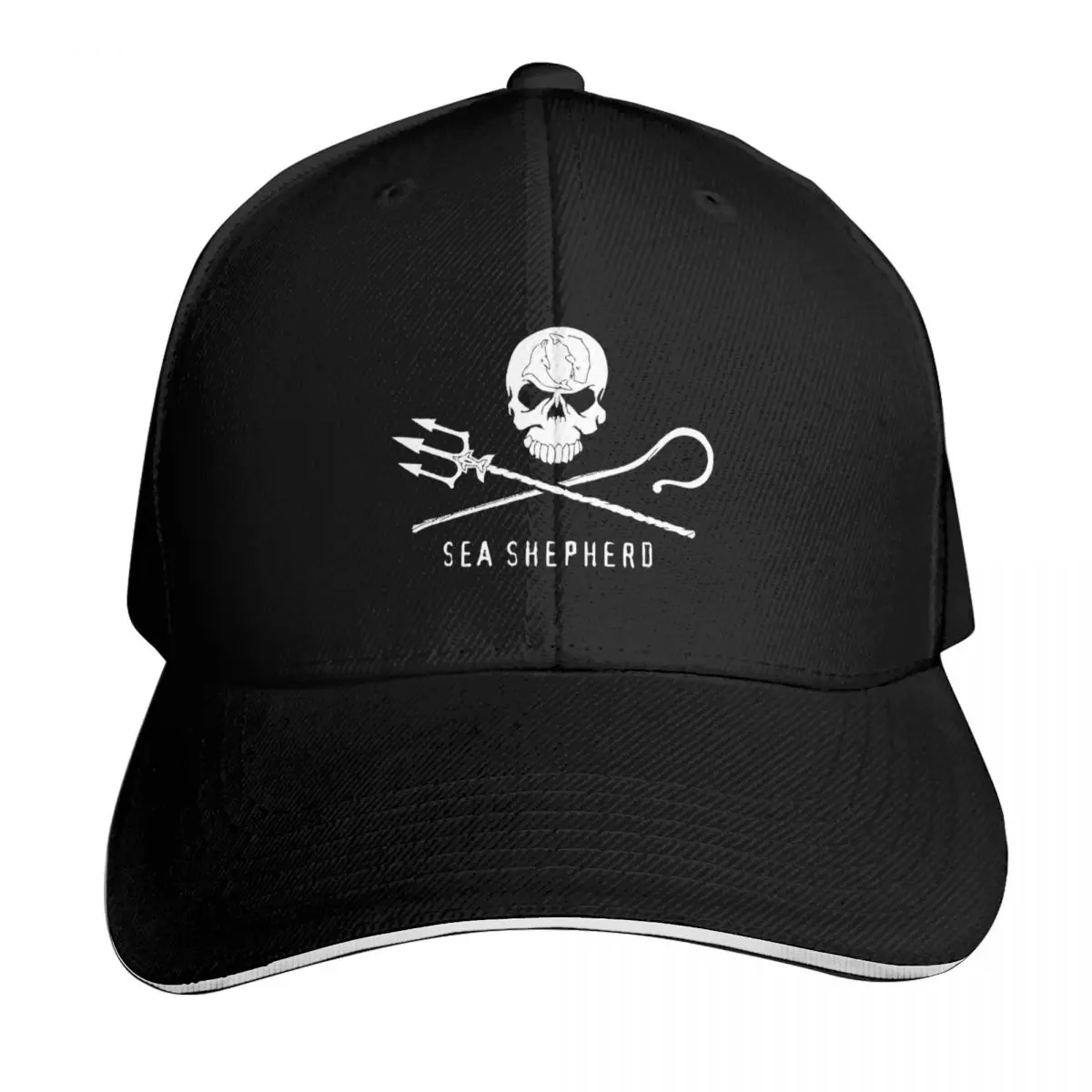 Defenders of the Deep Baseball Cap Quick Dry Performance Cotton Twill Breathable Contrast Two Tone Brim