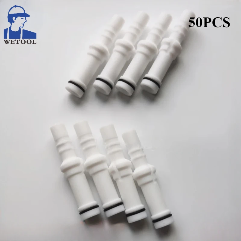 50 قطعة 241225 إدراج كم أنبوب فنتوري لمضخة حاقن مسحوق PI-F1