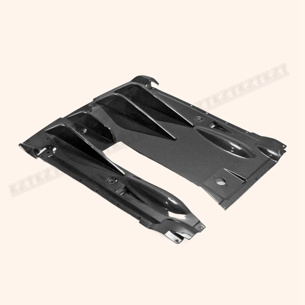 For Nissan 2012 On R35 Epa Style Rear Under Bottom Diffuser With Blade Carbon Fiber