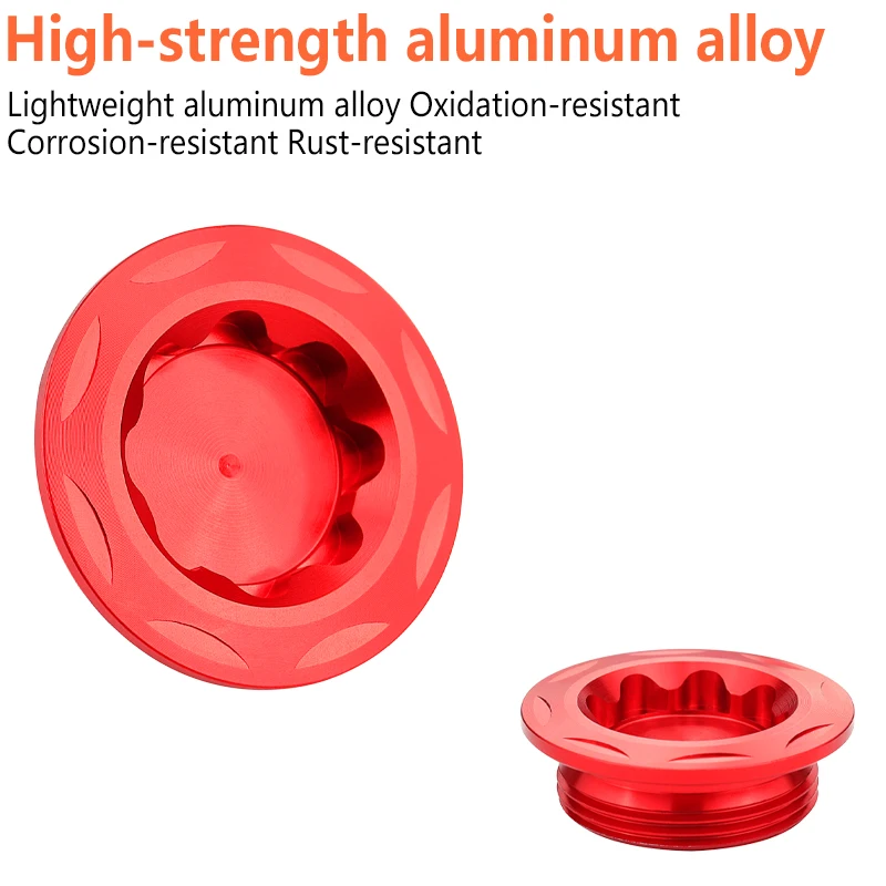 ATWEINA Aluminum Alloy Crank Cap CNC Craftsmanship Includes Hexagonal Tool Suitable For M4000M590M596 Bicycle Accessories