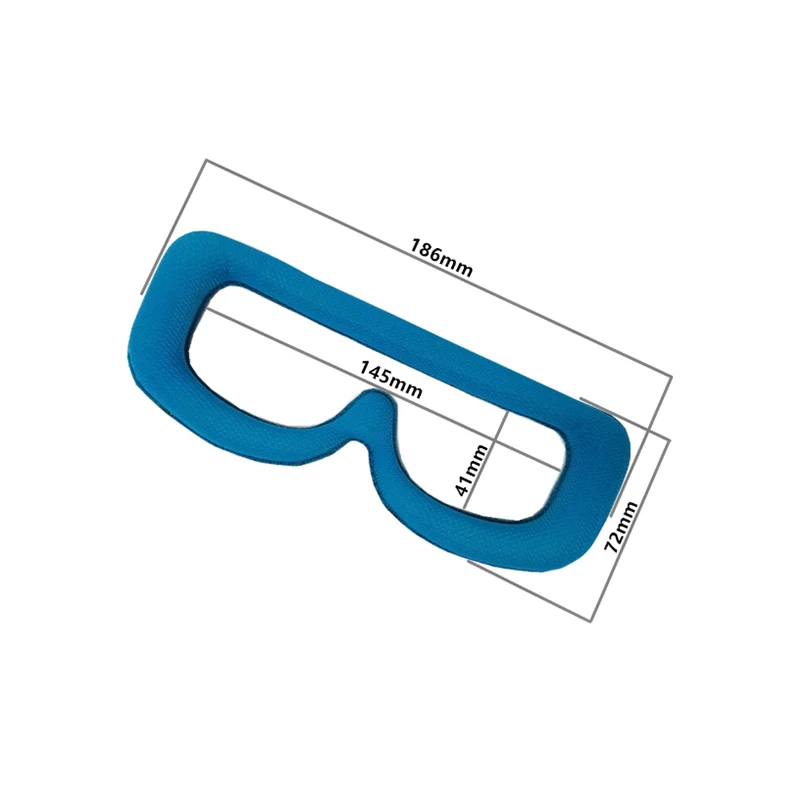 Für SKYZONE 04X SKY 03 04 FPV Brille V2 Gesichtsmaske Abdeckung Drone Flug Brille Schwamm Schaum Auge Pad Brillen für EV200D 02 – Detail 11