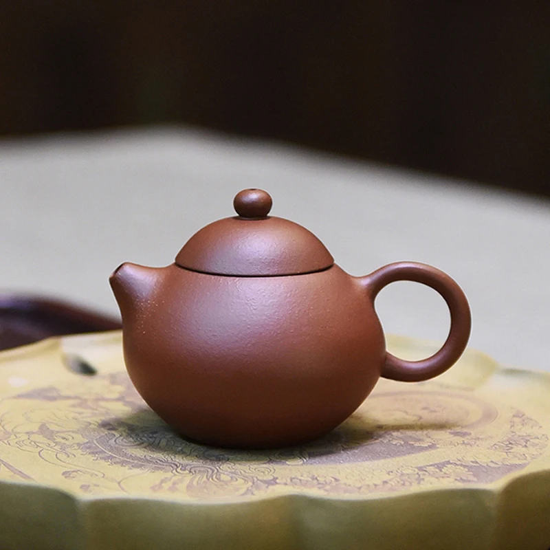 

Yixing purple clay pot teapot tea set Wendan dragon egg Huanglongshan raw ore slope mud 125cc