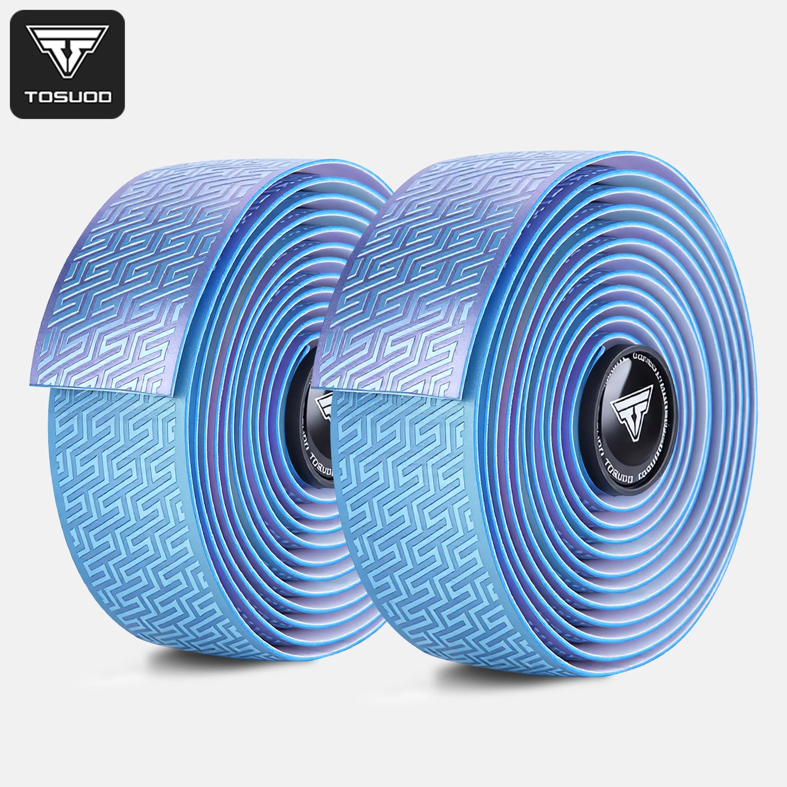 TOSUOD Road Bike Bar Tape Ultralight Handlebar Tapes EVA+PU Soft Anti-Vibration Wrap Tape Durable Bar Tape Cycling Accessories