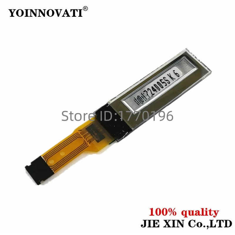 0.69 Inch SSD1315 OLED Display Module 96x16 White Monochrome Screen I2C Interface 8-Pin Header Small LCD Screen Module