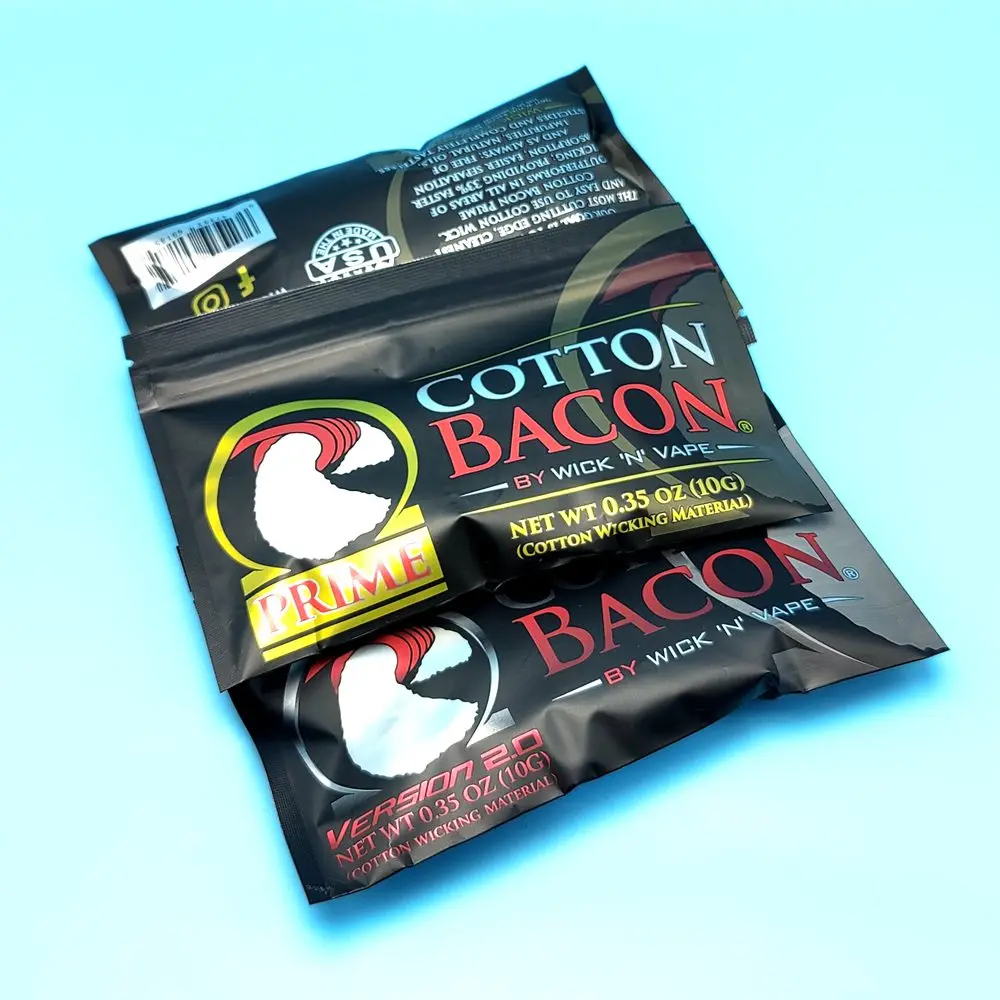 10/3Pack Cotton High Bacon Absorbency Oil Conductive Cotton Wicking Matetial FASTER ABSORPTION