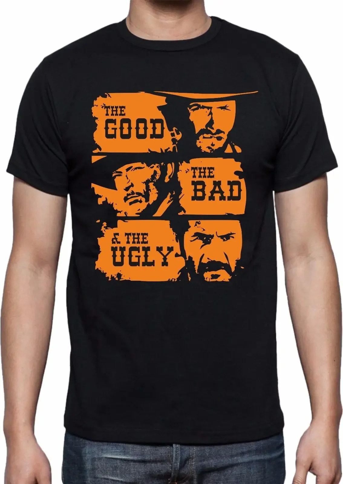 

Футболка The Ugly The Bad The Good, 100% хлопок, с круглым вырезом и коротким рукавом, летняя повседневная мужская футболка, уличная одежда