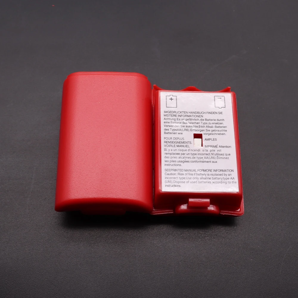2/10 Stücke Game Controller Batterie Rucksack Fall AA Batterie Halter Rückseite Fall Ersatz für Xbox 360 Wireless Gamepad