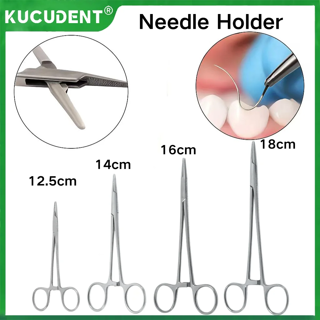 

1 шт., плоскогубцы для стоматологических игл, немецкая нержавеющая сталь, золотая ручка, 12,5/14/16/18 см, автоклавируемые ортодонтические щипцы, инструмент