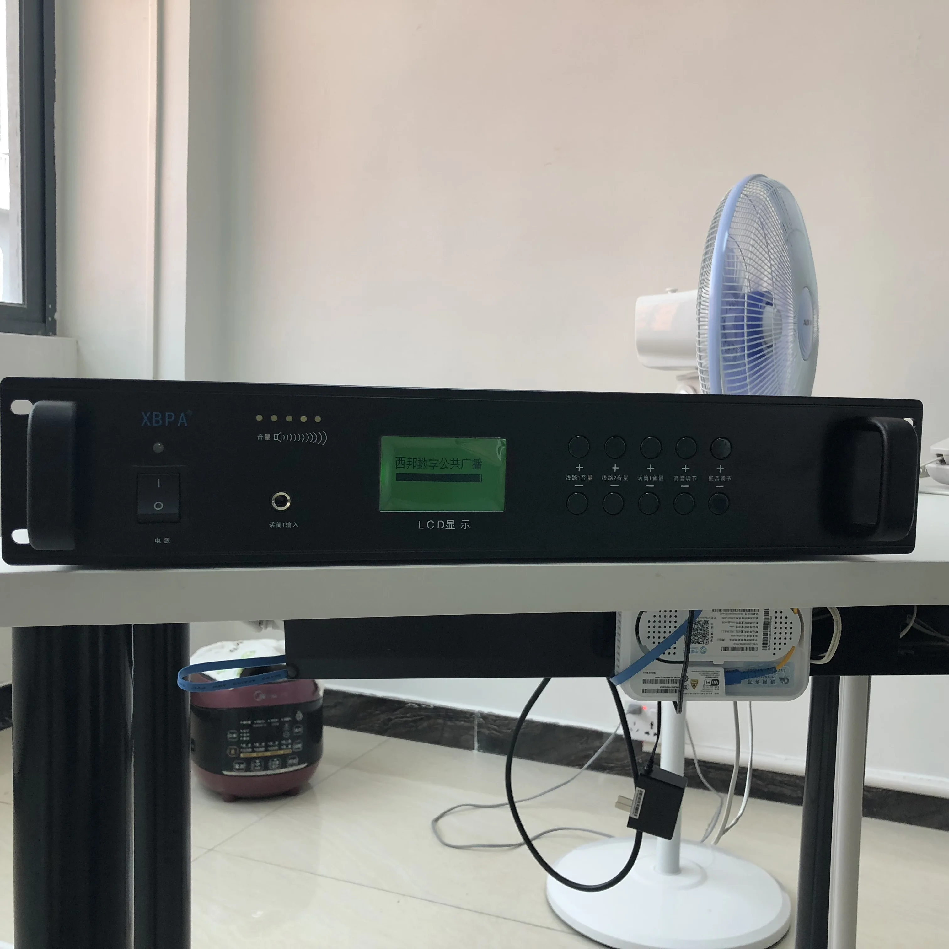 Amplificador de potência de sistema PA de áudio profissional TLF modelo doméstico 100V 100W a 2000W